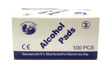 Pad alcol