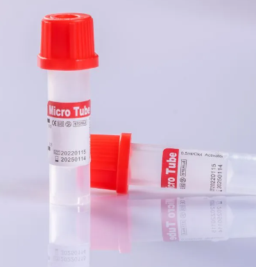 Tubo di raccolta del sangue mirco